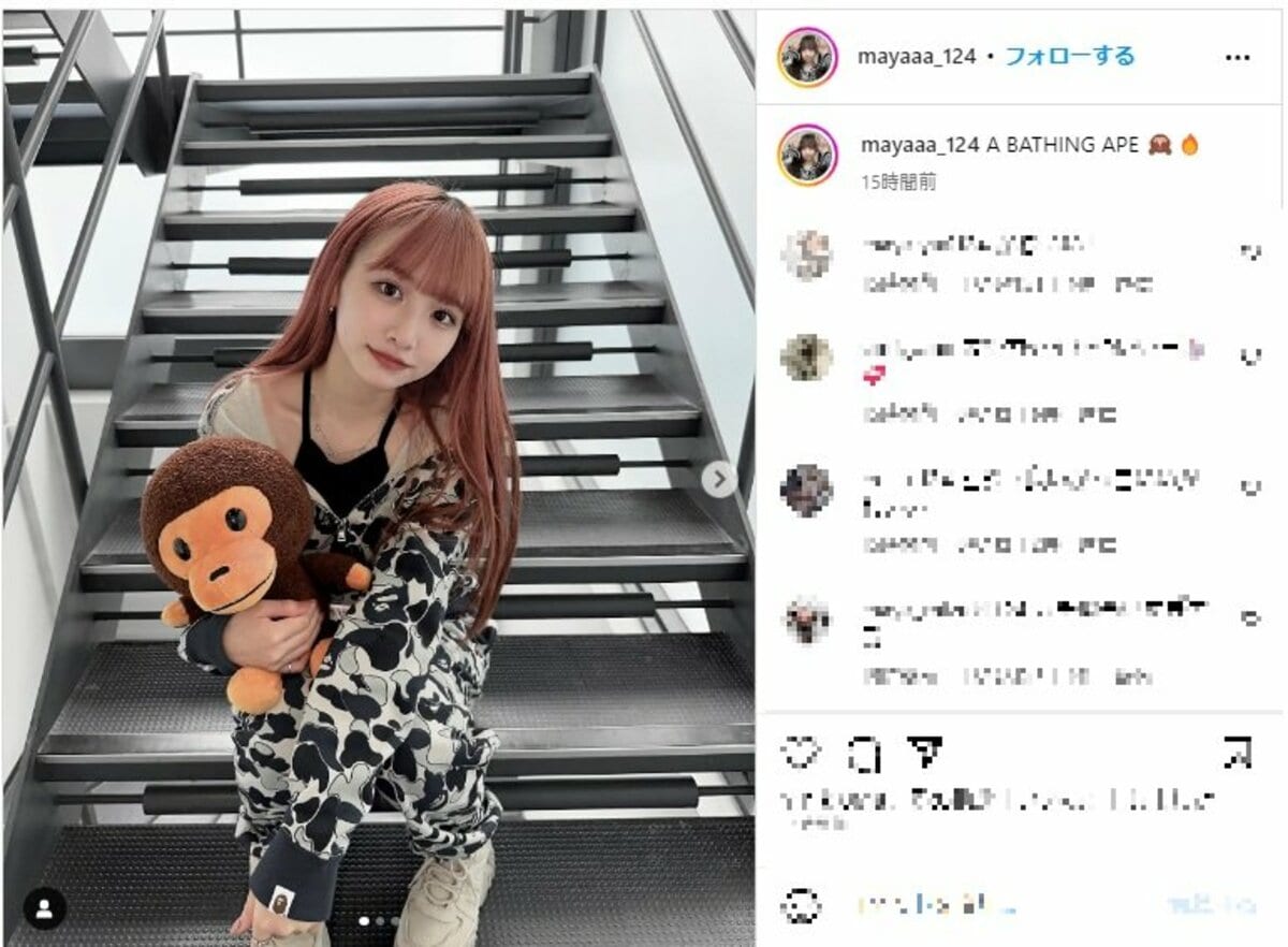 しゅんまや”重川茉弥の個性的なセットアップ姿にファン絶賛「ガチ