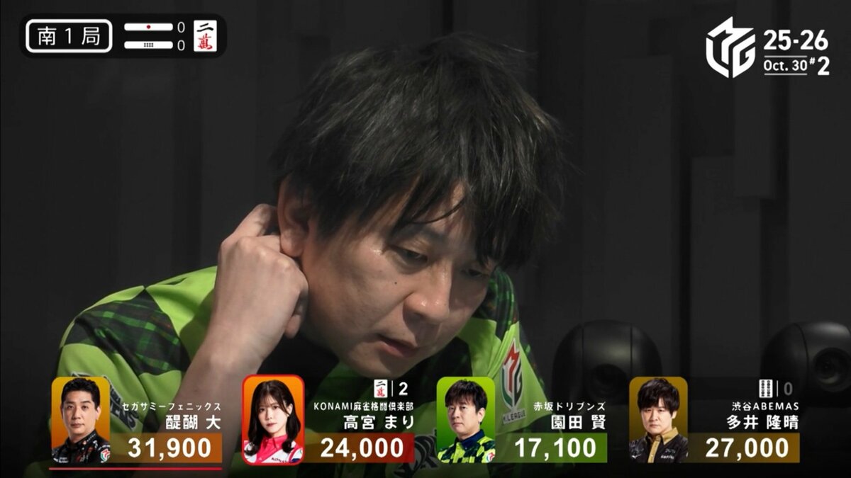 なにこれ…怖いんだけど」熱血実況も震える衝撃シーン 理論派雀士の“神