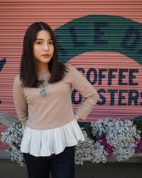 「いつ見てもすごくお綺麗」「女子力強い」川島海荷の春コーデにファン称賛