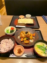 アレン『とにかく全部大盛りにした、大戸屋❗️』