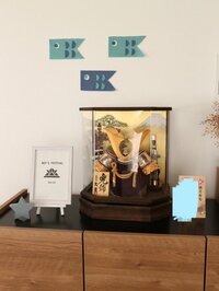 紺野あさ美『こいのぼり制作』