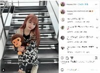 “しゅんまや”重川茉弥の個性的なセットアップ姿にファン絶賛「ガチ似合いすぎてる」「かわいい」