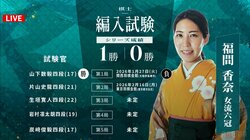 【中継・放送予定】福間香奈 棋士編入試験を見る方法は？ABEMAやスマホでの観戦ガイドと日程・対戦相手