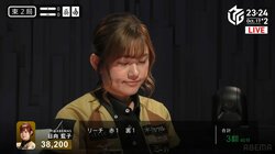 人気女流はいつでも感謝 日向藍子、アガリ直後に目を閉じてかわいくつぶやき「笑顔がいいね」「天使やん」／麻雀・Mリーグ