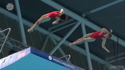 10mの高さから飛び込んでもこの小ささ 飛込競技最大の醍醐味“ノースプラッシュ”