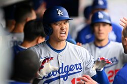 大谷翔平、3戦連発の自己最速＆メジャー今季最速で20号の大台到達　ドジャースは連勝