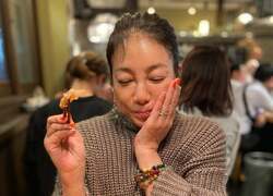  堀ちえみの夫、食事中の妻の様子を公開「酸っぱい顔してるちえみ」 