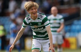 「レジェンドだ」古橋亨梧が衝撃のミドル含むハットトリック！旗手怜央、前田大然もアシストで9-0に貢献