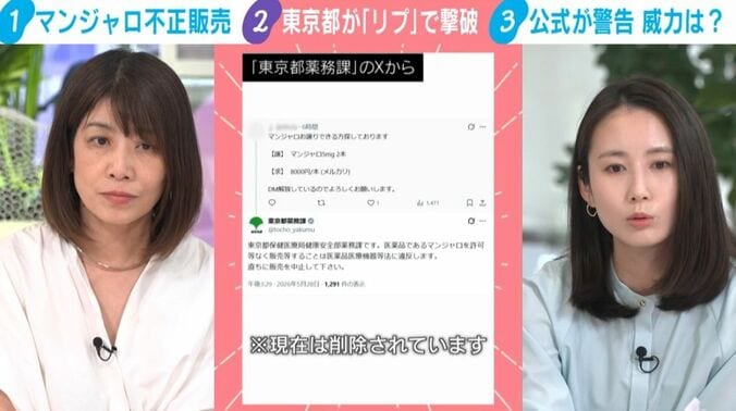 都の警告