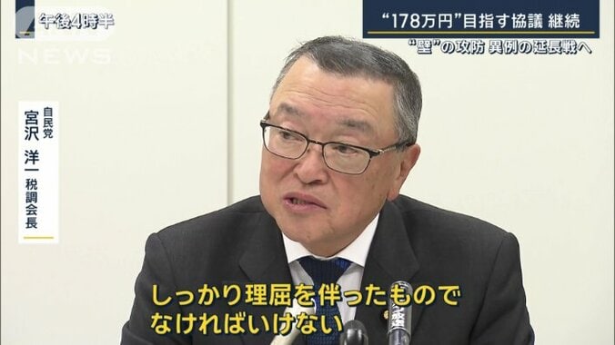 自民党　宮沢洋一税調会長