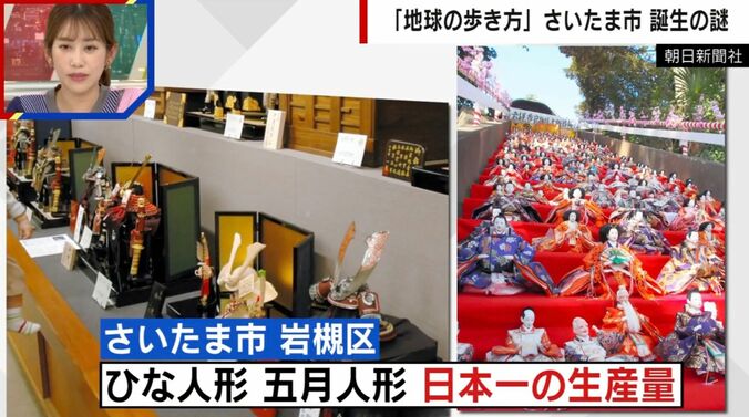 さいたま市岩槻区 ひな人形 五月人形 日本一の生産量