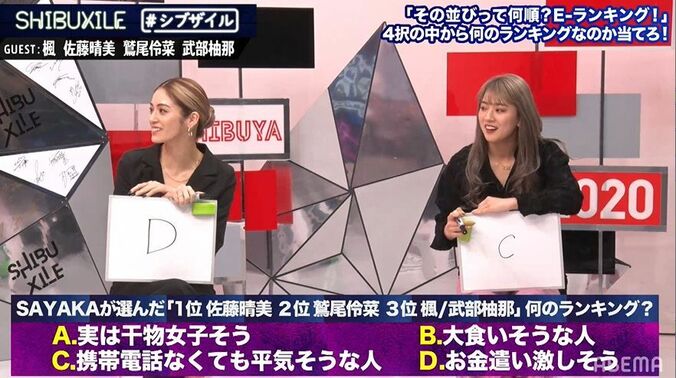 E-girls佐藤晴美＆鷲尾伶菜は携帯を見ない！？メンバーから見たランキングに驚き 3枚目