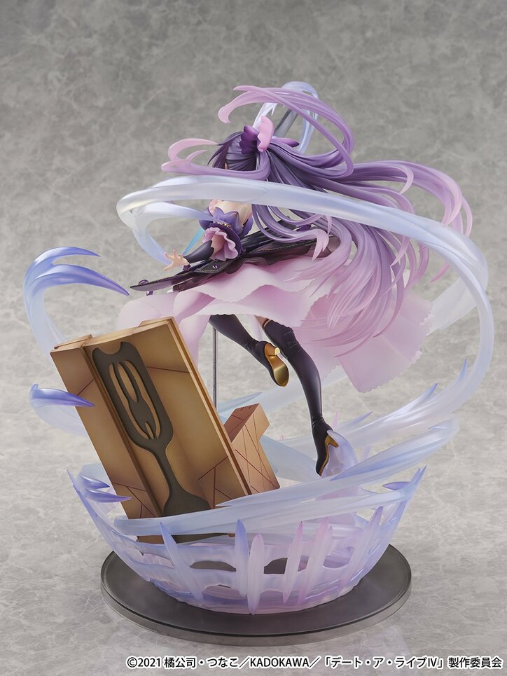 【写真・画像】アニメ『デート・ア・ライブIV』より、「夜刀神十香 -Princess Amethyst Dress Ver. -」フィギュアが登場! 11枚目