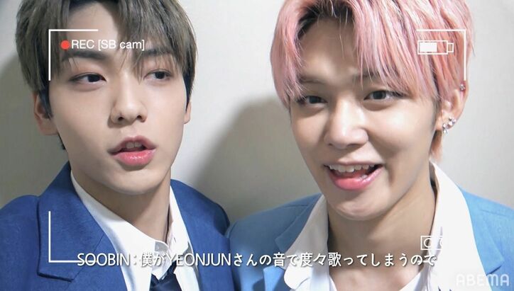 『Mステ』収録に臨むTOMORROW X TOGETHER、手持ちカメラで無邪気動画を撮り合い！