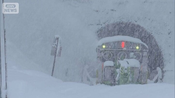 北陸道では470台が立往生・開湯1300年の温泉郷も“打撃” 週末再び大雪か