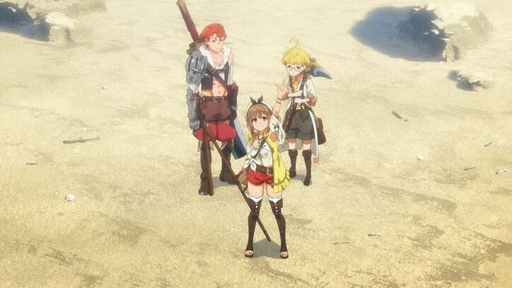 アニメ『ライザのアトリエ』第1弾PV場面カット01