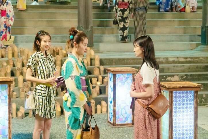吉川愛&堀田真由の制服姿が眩しい『ハニーレモンソーダ』新場面写真