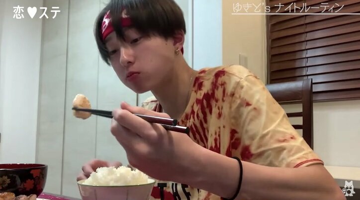 山﨑賢人似イケメン高校生・ゆきと、リアルなナイトルーティーン動画公開 「もぐもぐゆきとかわいい」「かっこよすぎて、心臓持たないw」とファン悶絶