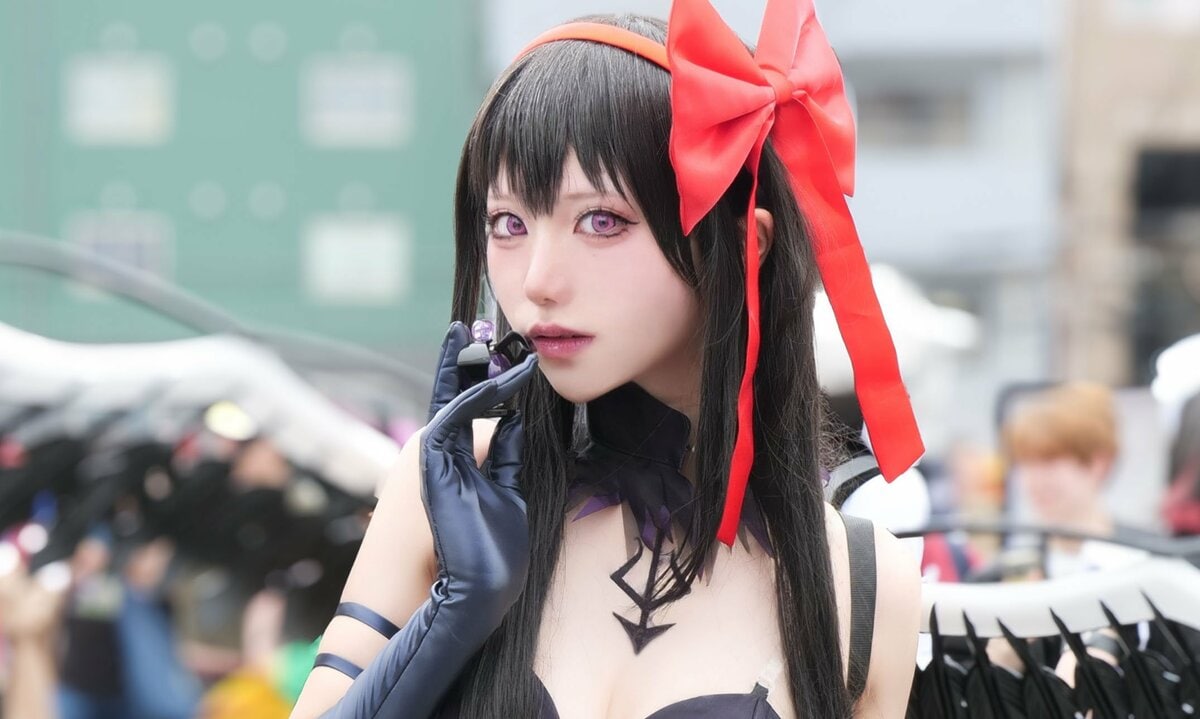 美麗さが輝く『まどマギ』ほむらのコスプレ、お気に入りは