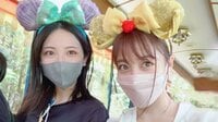 浜辺美波＆橋本環奈 ディズニー満喫＆偶然の再会も…