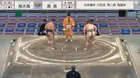 【映像】若手力士が揃って見せた“初々しい”振る舞い