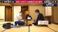 【映像】佐藤康光九段が竜王戦決勝トーナメント進出を決めた一局