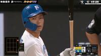 【映像】軌道が変態的！？ベンチプレス140キロパワー！水野達希の“衝撃同点アーチ”の瞬間