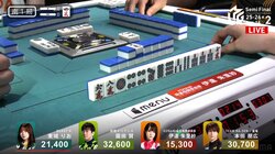 こんなの見たことがない！？「捨て牌ゼロリーチ」と「裸単騎」超常現象とも言える激レア対決に大盛り上がり／麻雀・Mリーグ