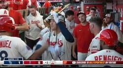 大谷翔平のグランドスラムにドラフト1巡目ルーキーも羨望の眼差し　MLBを代表する強打者からの頭ポンポンにほっこり