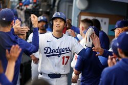 大谷翔平、5試合連続安打＆16個目盗塁成功と躍動　マンシー復帰後初の2打席連続HR、ベッツ復活の3安打とドジャース打線爆発で快勝