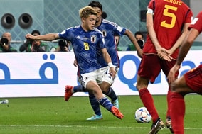 【W杯】堂安律の強烈ミドルは時速120キロ超！　GL「最速シュート王」ランキング2位と伊紙報道