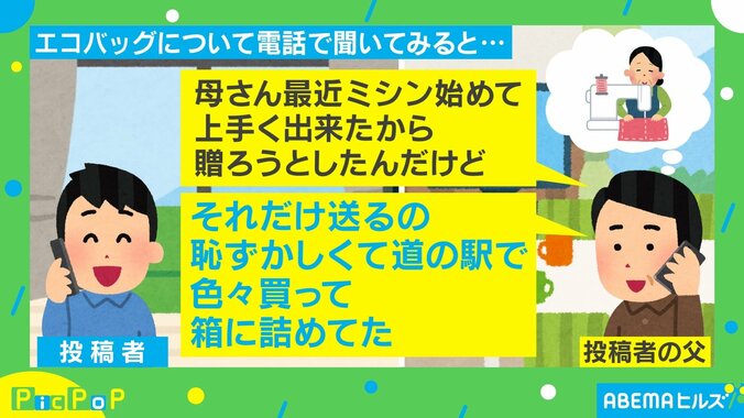 母の“乙女な贈り方”に悶絶の声殺到 投稿主「惚れてまうやろ」 2枚目