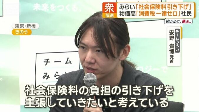 チームみらい　安野貴博党首