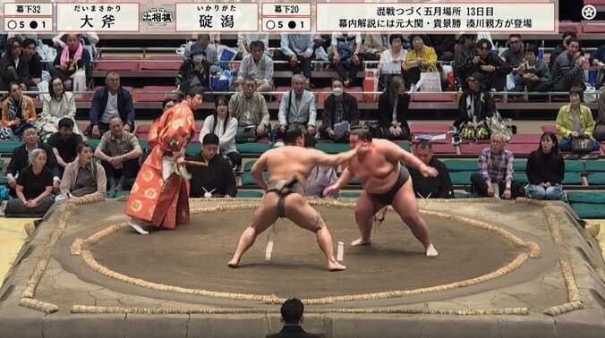 「やりやがったなって顔してる」「ものすごい公開ビンタ」ガチンコ相撲にファン恐々 「これ失神しないのすごい」「先輩をめっちゃ張る」ド迫力の一番に騒然 2枚目
