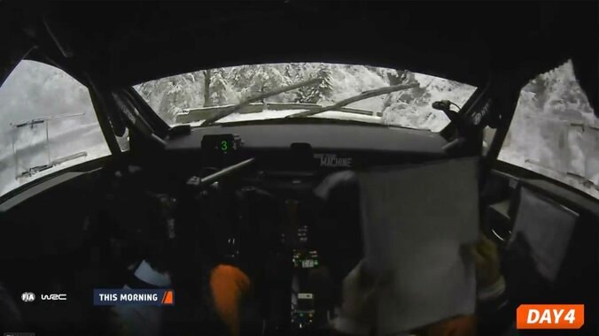 世界一のラリー車が“断崖絶壁”の峠道を走る衝撃光景 「マジ崖」「怖っ！」疾走する異次元の姿が話題 2枚目