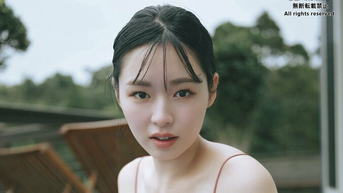 【写真・画像】広島のミステリアス美女 音世鈴がしっとりグラビア ヤンマガWeb「NEXT推しガール！」カット公開　1枚目