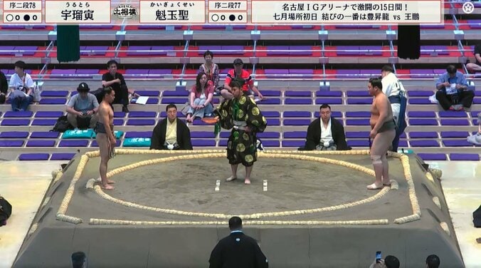 「細いけど筋肉すごい!」「腹筋割れてる」小兵力士の“超合金”ボディに驚きの声 2枚目