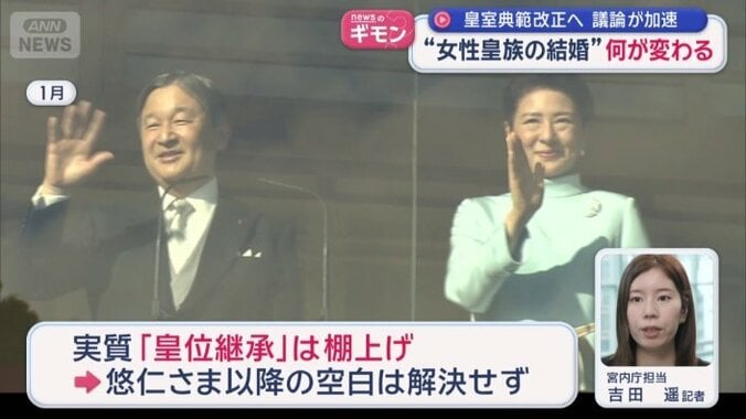 悠仁さま以降の空白は解決せず