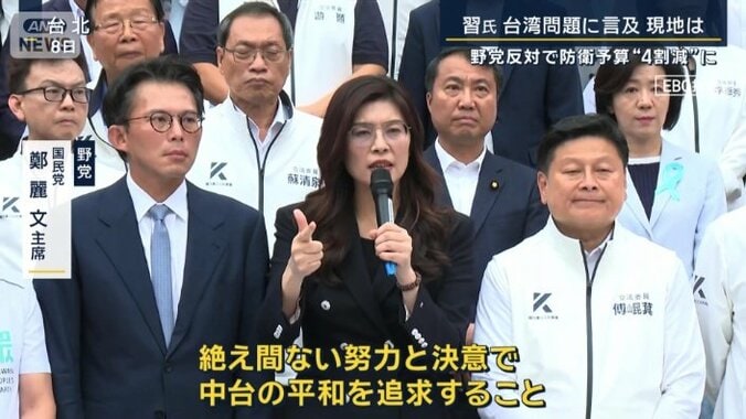 野党・国民党　鄭麗文主席