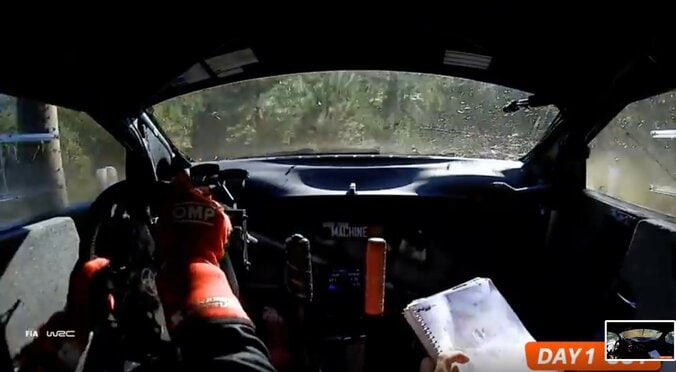 世界ラリー、勝田貴元が“またも”SS1でクラッシュ 車は軽傷もまさかの2戦連続デイリタイア 4枚目