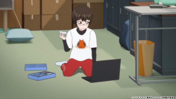 【写真・画像】アニメ『ラーメン赤猫』限定オヤツが食べられているのをサブが見つける…第9話あらすじ&先行カット公開 5枚目