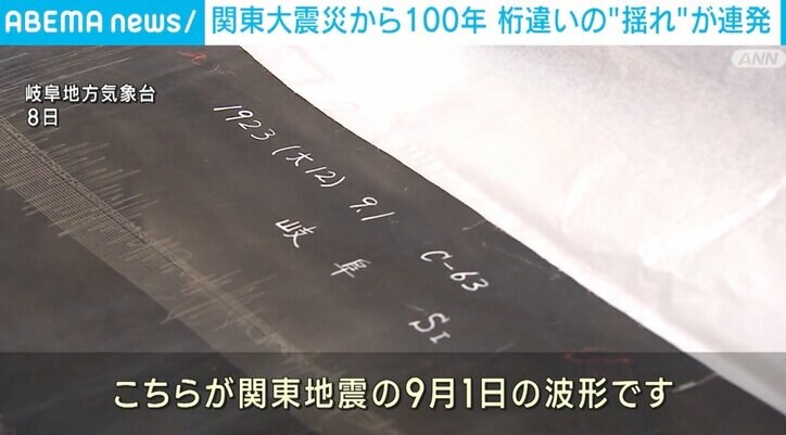 【関東大震災から100年】桁違いの“揺れ”が連発…誰も気づかなかった記録「今の東京も安心できない」