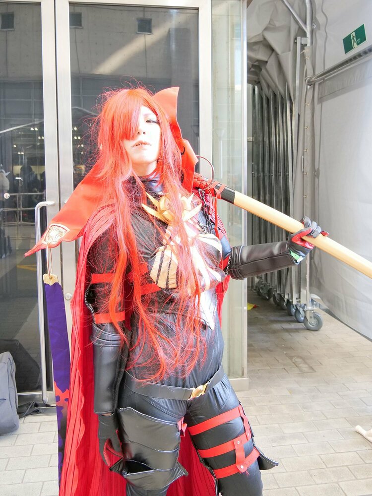 写真・画像】床の間のマイ刀持参で参加！『FGO』魔王信長のコスプレは