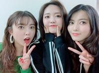 鈴木愛理、元°C-uteメンバーとの仲良しショット披露 「3人揃うと最強」と反響