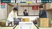 【映像で見る】袖が障子に挟まってしまった藤井棋聖