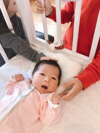 友利新『3人育児スタート！』