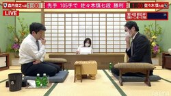 佐々木慎七段、二次予選進出決定 森内俊之九段下す／将棋・朝日杯