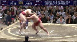 ファン「これが本当の『翔んで埼玉』」　埼玉出身の阿炎、土俵際で“華麗に翔んで”3勝目