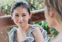 「人が恋に落ちる瞬間を見た」恋愛経験ゼロの人気モデル「小学生以来初めて…」好きな人へのとろけ顔にスタジオMC悶絶『オオカミくん』1話