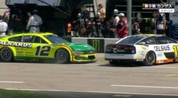 「何やってんだよ」ピット内で衝突事故→大混乱で“珍ペナルティ” 無謀な発進に「あれは出しちゃったクルーが悪い」苦言も